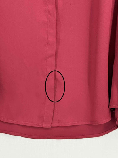 Pre - loved L'AGENCE Maroon Size Large Top at Reems Closet