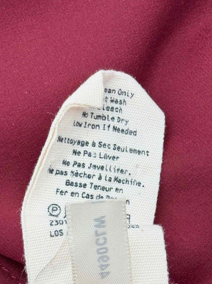 Pre - loved L'AGENCE Maroon Size Large Top at Reems Closet