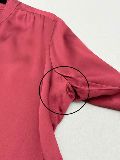 Pre - loved L'AGENCE Maroon Size Large Top at Reems Closet