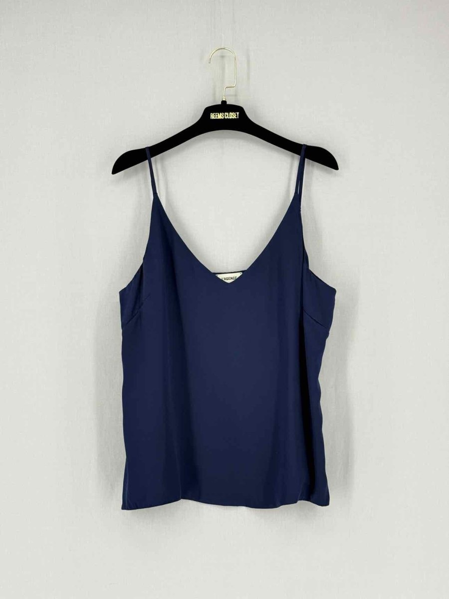 Pre - loved L'AGENCE Navy Blue Size Large Camisole at Reems Closet
