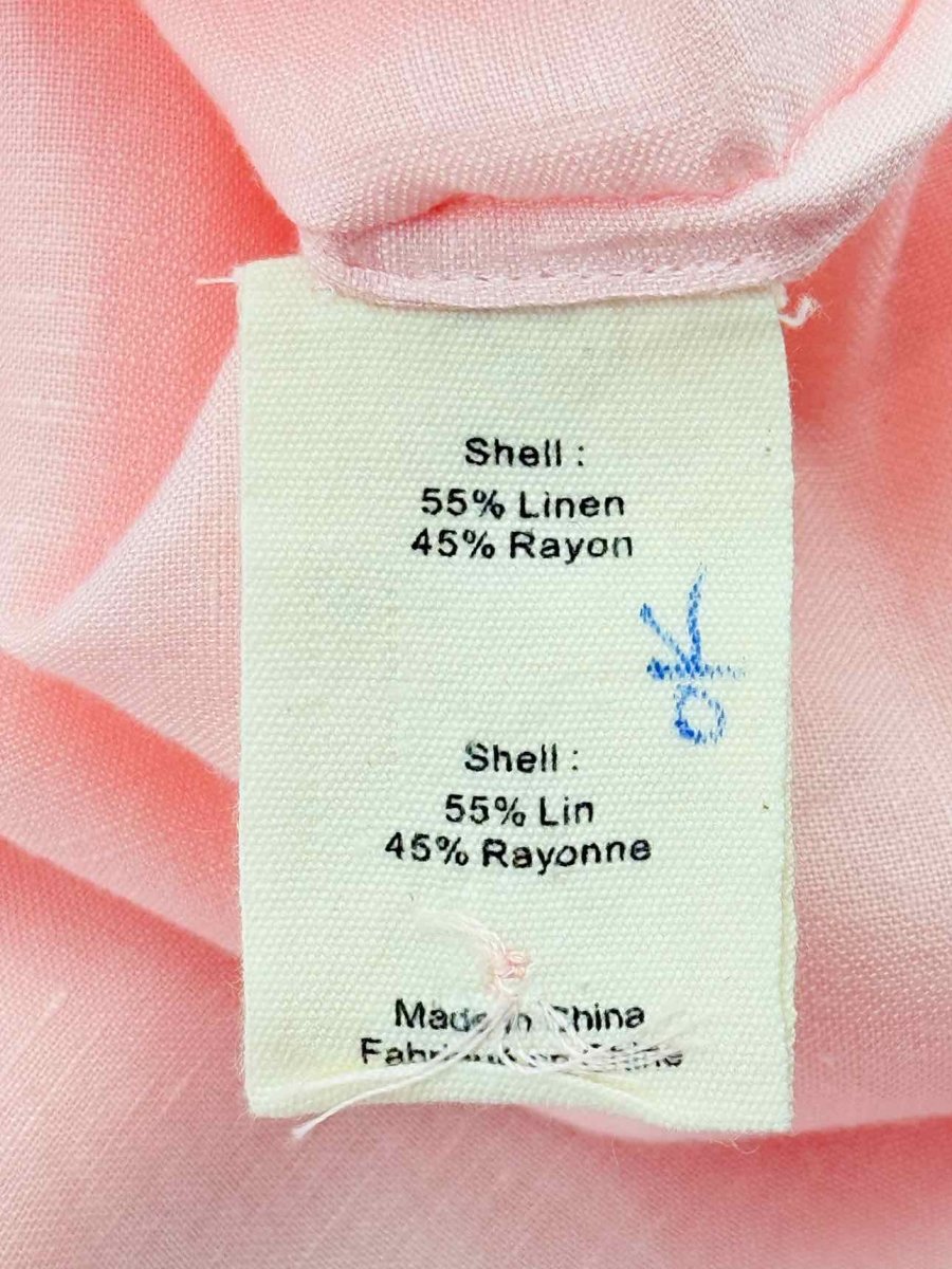 Pre - loved L'AGENCE Nina Pink Size Large Shirt at Reems Closet
