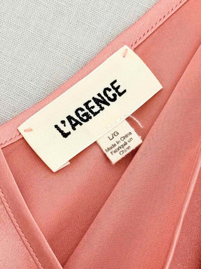 Pre - loved L'AGENCE Peach Size Large Camisole at Reems Closet