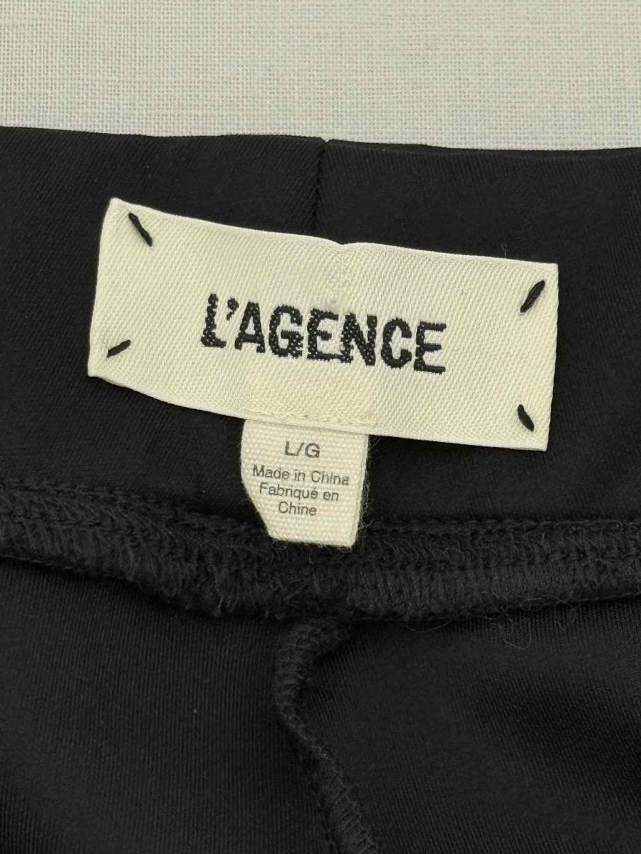 Pre - loved L'AGENCE Stirrup Black Size Large Pants at Reems Closet