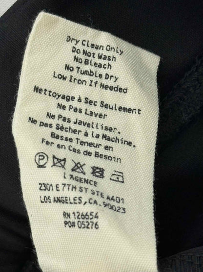 Pre - loved L'AGENCE Stirrup Black Size Large Pants at Reems Closet