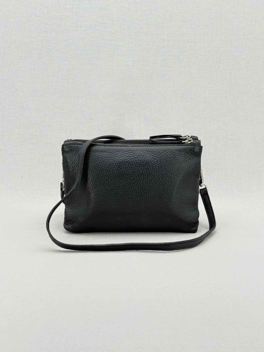 Pre - loved LAISA Black Studded Crossbody at Reems Closet