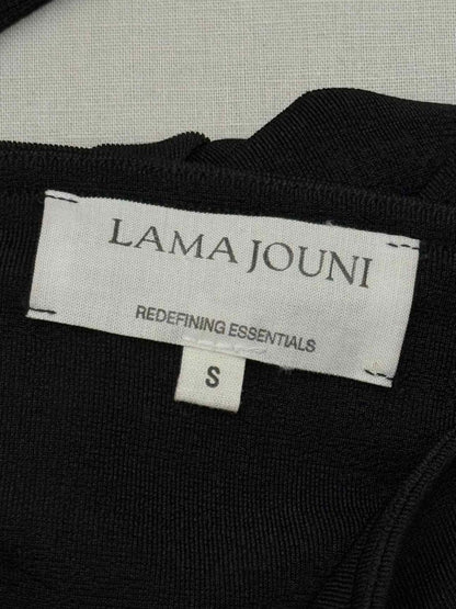 Pre-loved LAMA JOUNI Black Size Small Midi Dress at Reems Closet