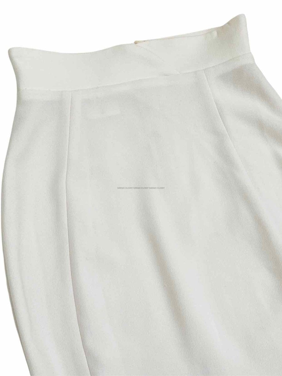 Pre-loved LANA MUELLER Cream & Beige Applique Top & Skirt Outfit from Reems Closet