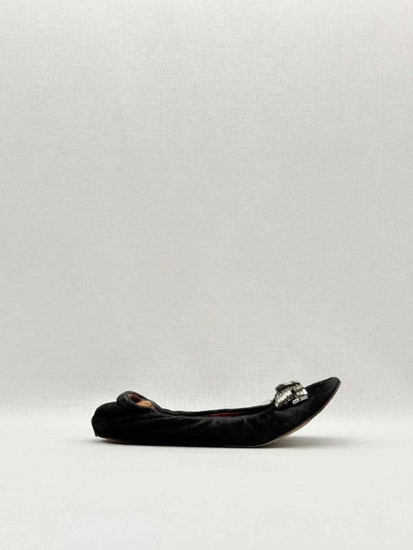 Pre - loved LANVIN Black Size EU 37 Ballet Flats at Reems Closet