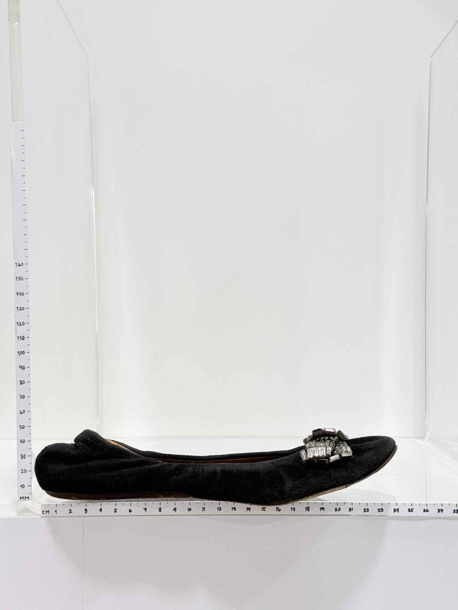 Pre - loved LANVIN Black Size EU 37 Ballet Flats at Reems Closet