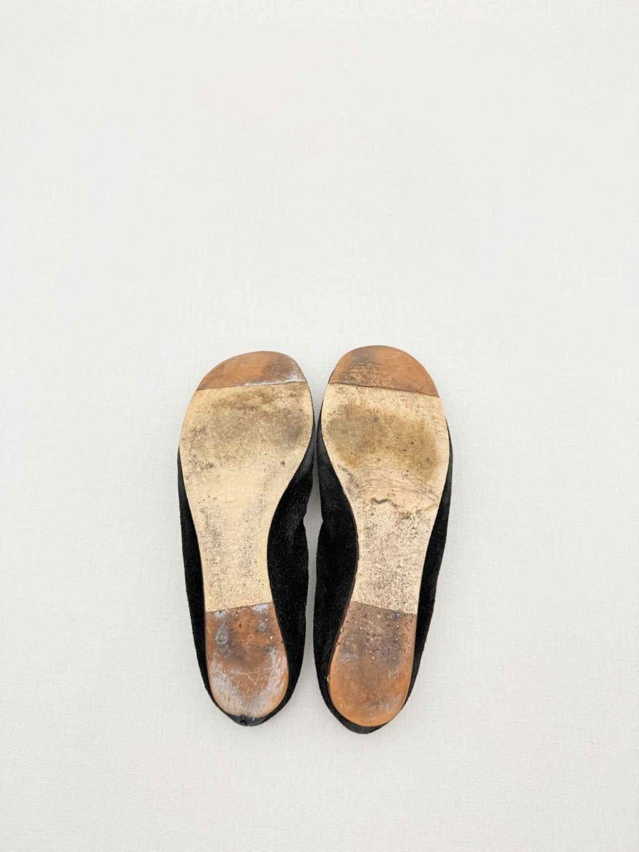Pre - loved LANVIN Black Size EU 37 Ballet Flats at Reems Closet