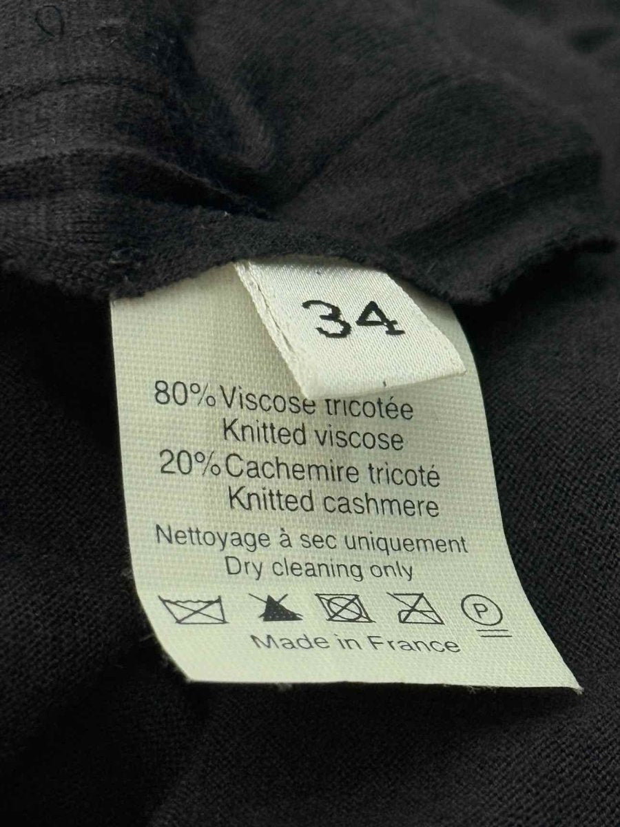 Pre - loved LANVIN Black Size US 2 Midi Dress at Reems Closet