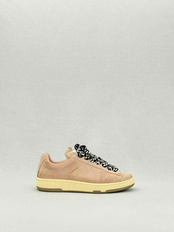 Pre - loved LANVIN Curb Lite Pink Size EU 38 Sneakers at Reems Closet