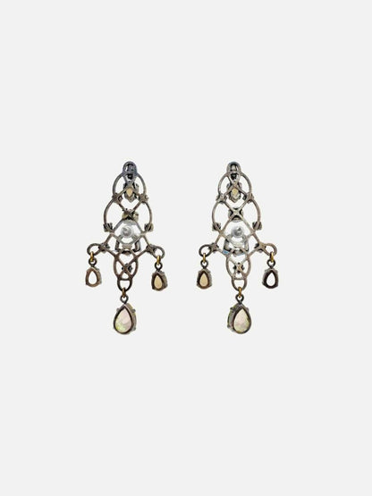 Pre - loved LANVIN Fashion Earrings at Reems Closet