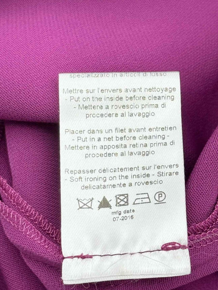 Pre - loved LANVIN Plum Size US 8 Long Dress at Reems Closet