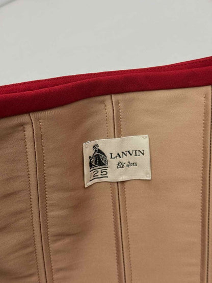 Pre-loved LANVIN Red Size US 6 Long Dress at Reems Closet