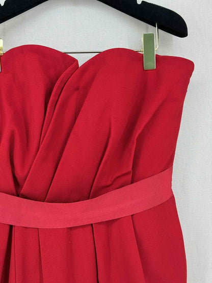 Pre-loved LANVIN Red Size US 6 Long Dress at Reems Closet