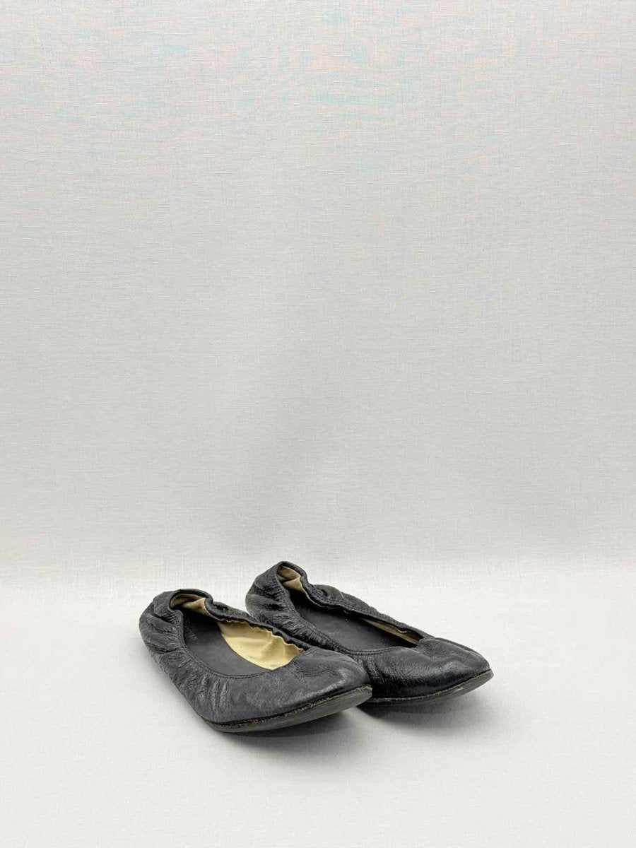 Pre-loved LANVIN Scrunch Black Size EU 38 Ballet Flats at Reems Closet