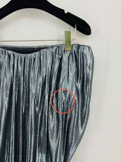 Pre-loved LANVIN Silver Size US 8 Long Dress at Reems Closet