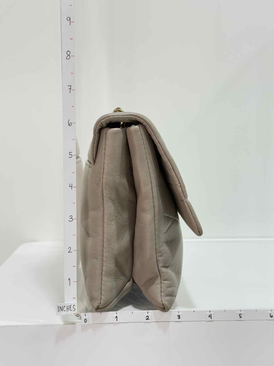 Pre - loved LANVIN Sugar Grey Crossbody at Reems Closet