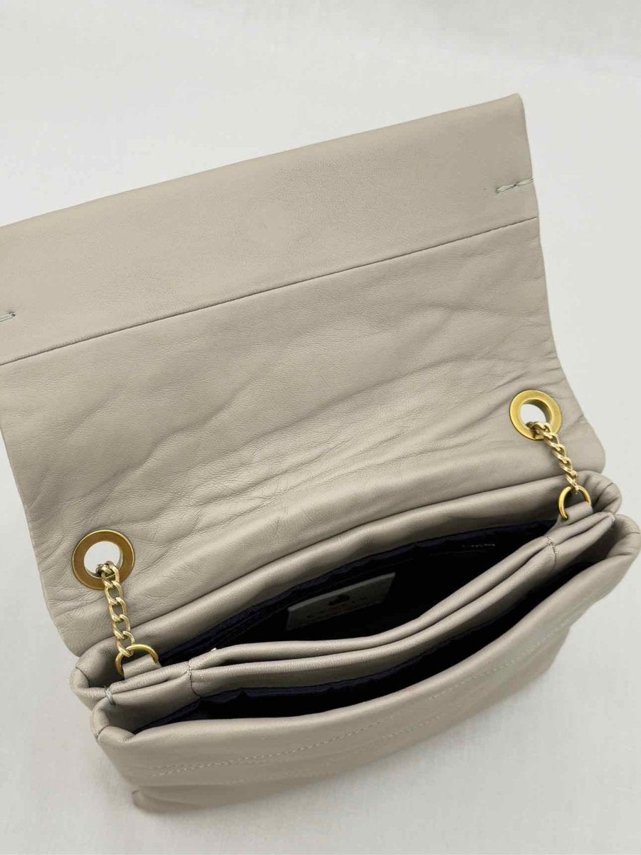 Pre - loved LANVIN Sugar Grey Crossbody at Reems Closet