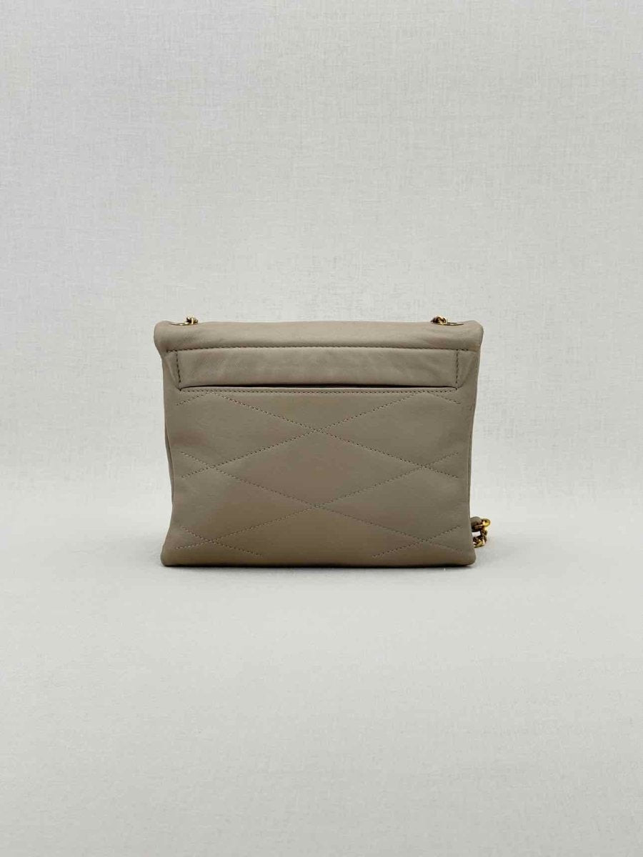 Pre - loved LANVIN Sugar Grey Crossbody at Reems Closet