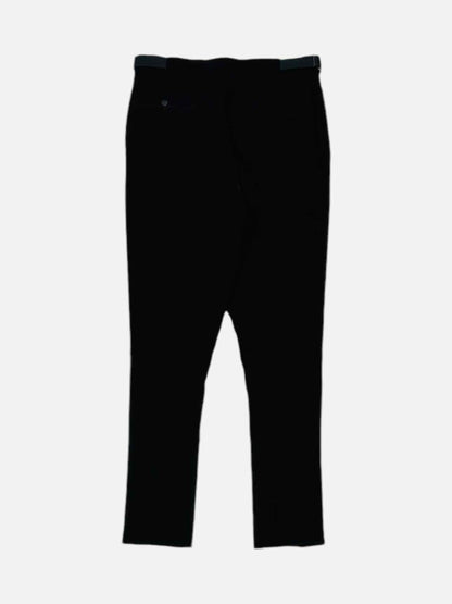 Pre - loved LANVIN Tailored Black Pants 48 at Reems Closet