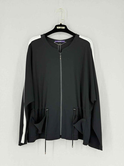 Pre - loved LAUREL Black & White Pocket Size US 10 Jacket at Reems Closet