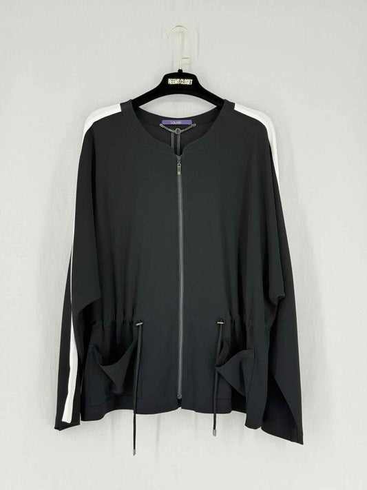 Pre - loved LAUREL Black & White Pocket Size US 10 Jacket at Reems Closet