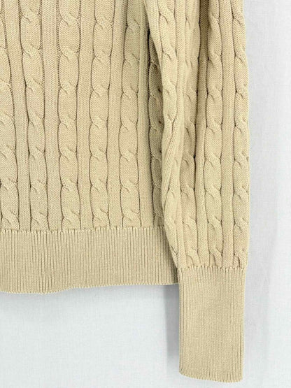 Pre - loved LAUREN BY RALPH LAUREN Beige Size Small Sweater at Reems Closet
