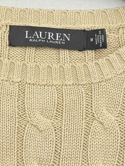 Pre - loved LAUREN BY RALPH LAUREN Beige Size Small Sweater at Reems Closet