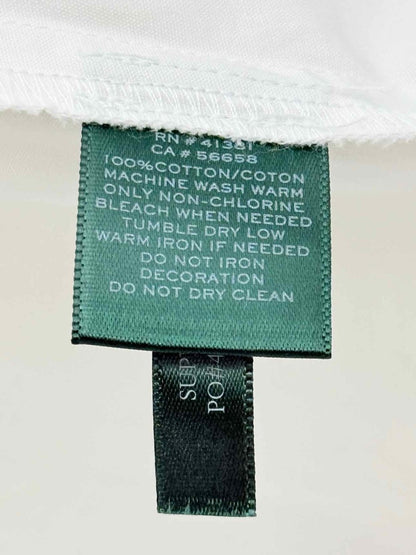 Pre - loved LAUREN BY RALPH LAUREN White Size US 8 Midi Dress at Reems Closet