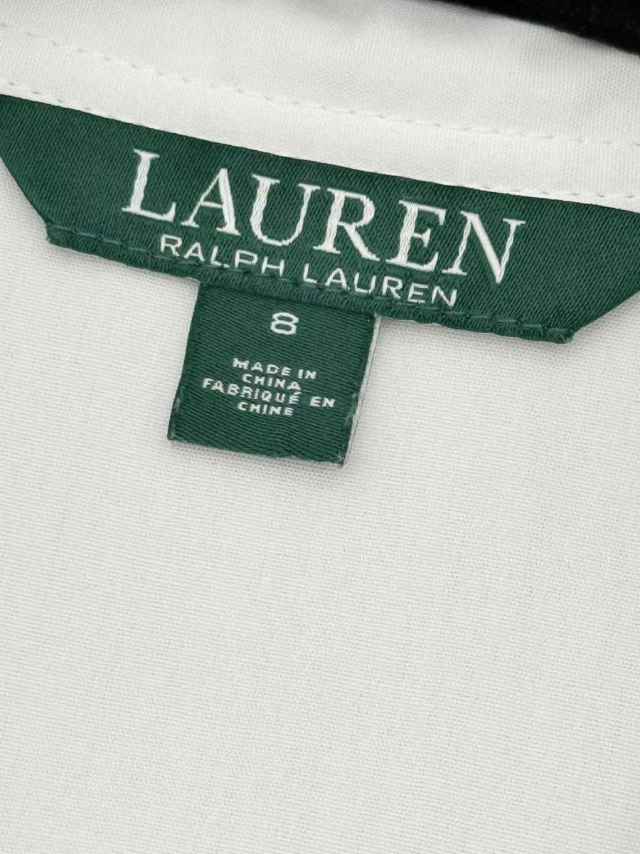 Pre - loved LAUREN BY RALPH LAUREN White Size US 8 Midi Dress at Reems Closet