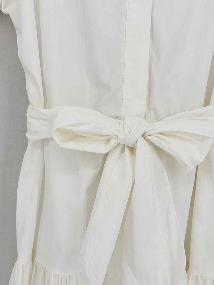 Pre - loved LAUREN BY RALPH LAUREN White Size US 8 Midi Dress at Reems Closet