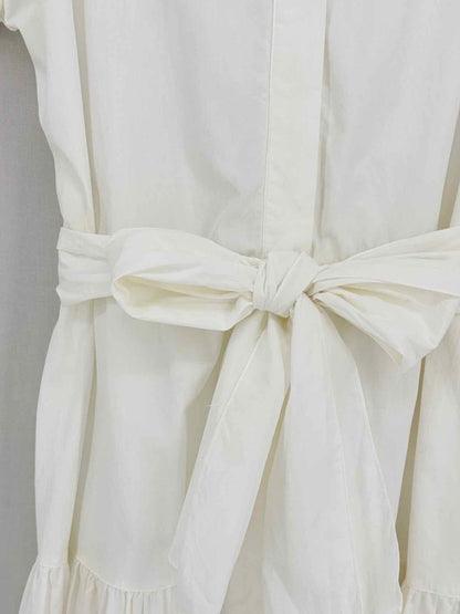 Pre - loved LAUREN BY RALPH LAUREN White Size US 8 Midi Dress at Reems Closet