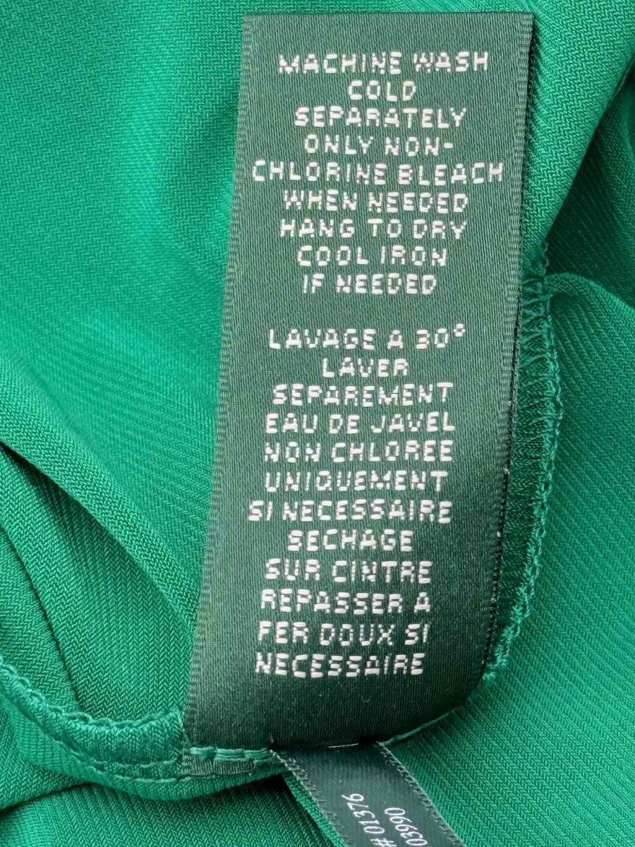 Pre - loved LAUREN RALPH LAUREN Green Size US 4 Knee Length Dress at Reems Closet