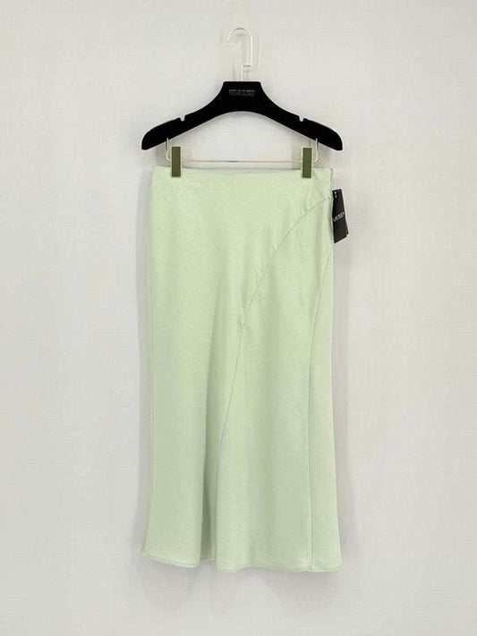 Pre-loved LAUREN RALPH LAUREN Mint Green Size US 4 Midi Skirt at Reems Closet