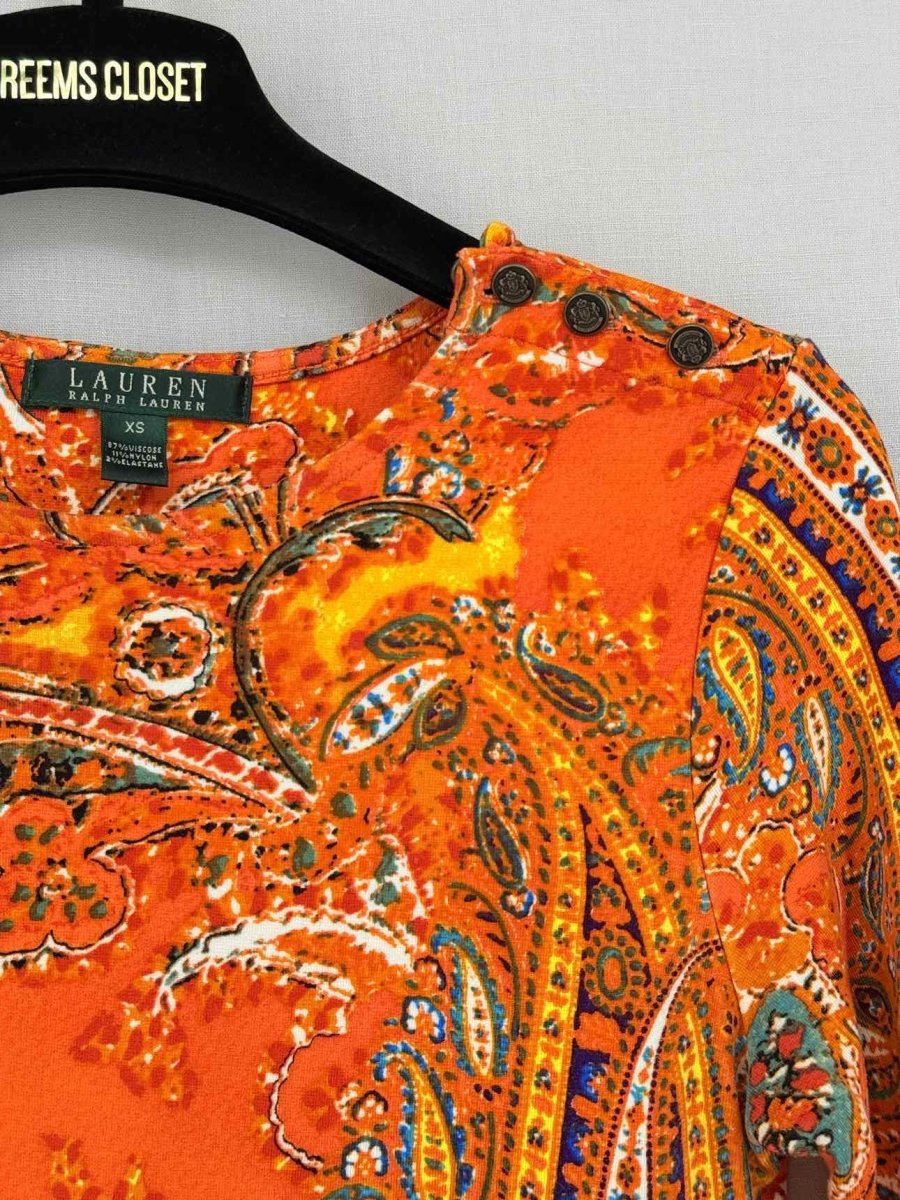 Pre-loved LAUREN RALPH LAUREN Size XSmall Knee Length Dress at Reems Closet