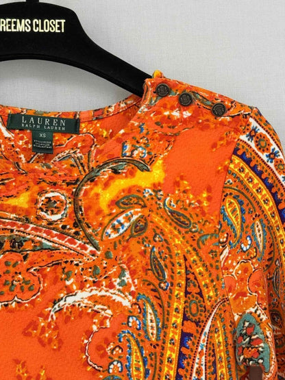 Pre-loved LAUREN RALPH LAUREN Size XSmall Knee Length Dress at Reems Closet