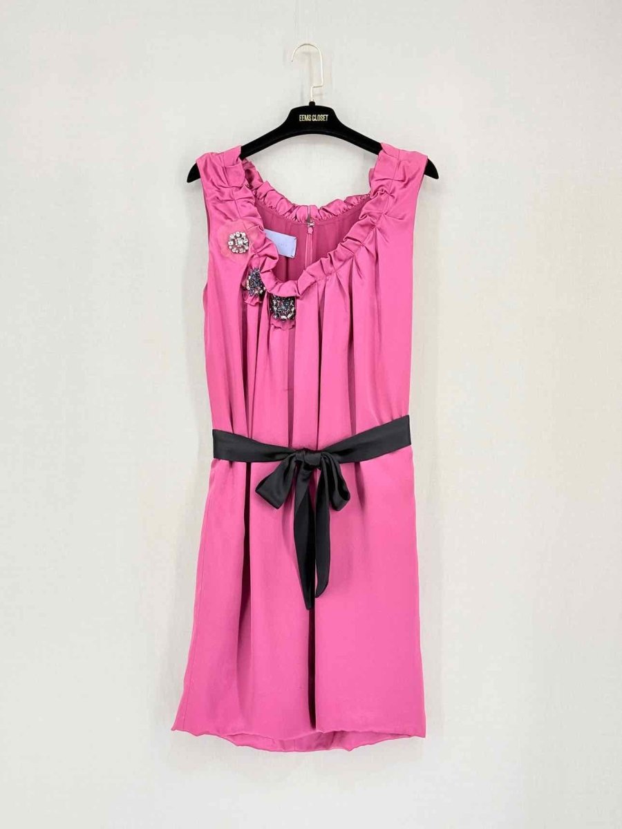 Pre-loved LAVENDER LABEL Plum Size US 8 Knee Length Dress at Reems Closet