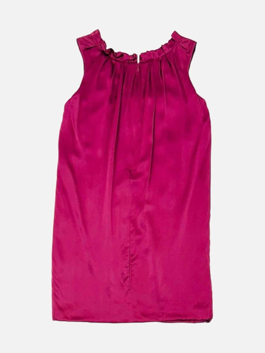 Pre - loved LAVENDER LABEL Plum Size US 8 Knee Length Dress at Reems Closet