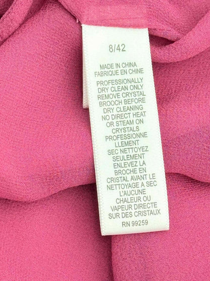Pre-loved LAVENDER LABEL Plum Size US 8 Knee Length Dress at Reems Closet