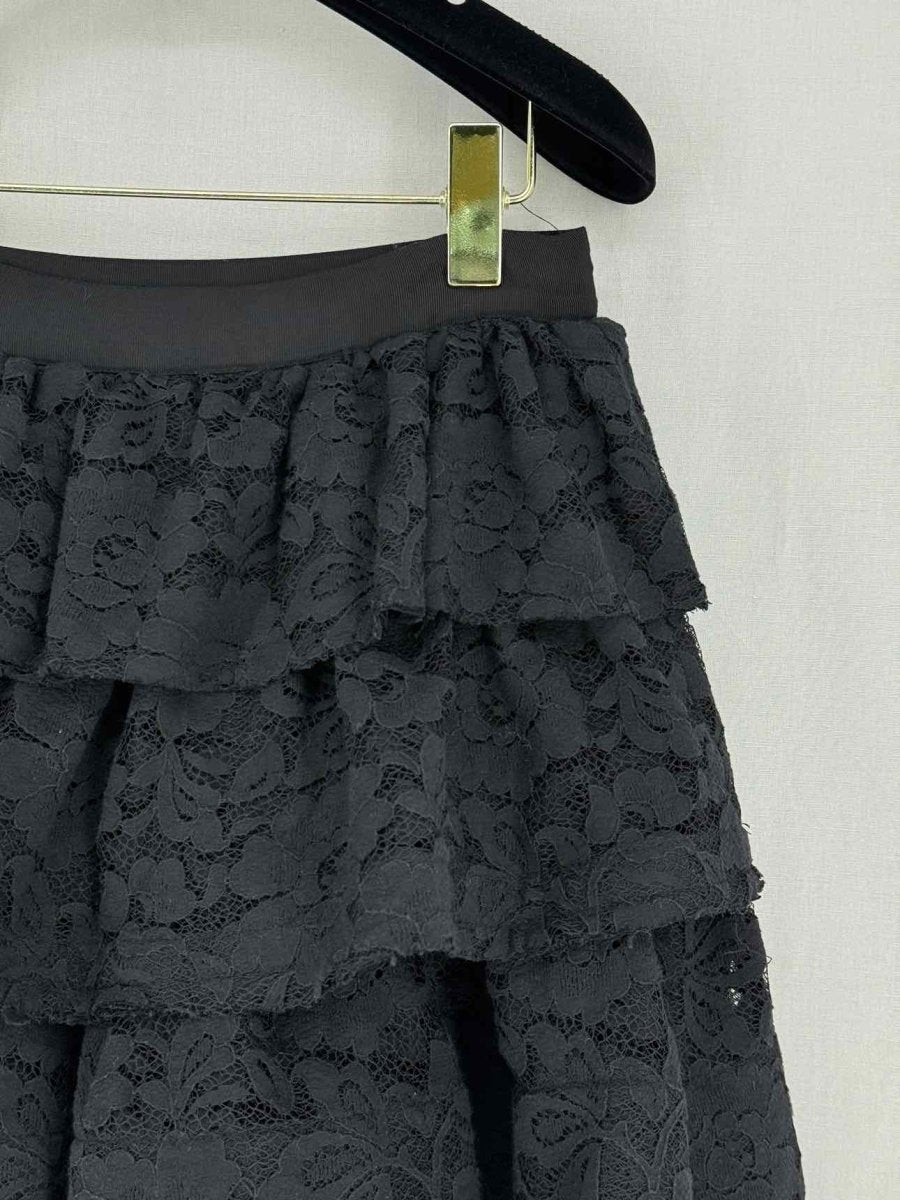 Pre - loved LAVIN Black Size US 4 Mini Skirt at Reems Closet