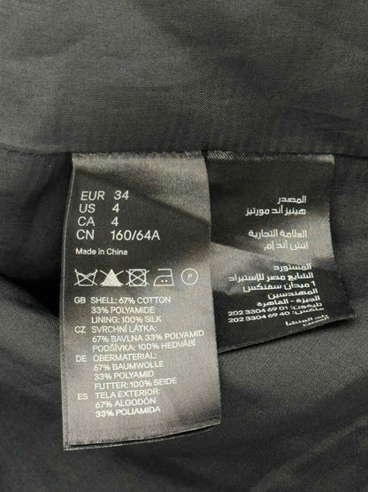 Pre - loved LAVIN Black Size US 4 Mini Skirt at Reems Closet