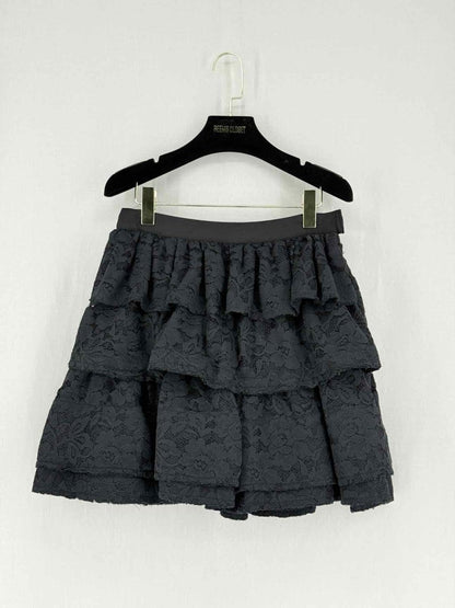 Pre - loved LAVIN Black Size US 4 Mini Skirt at Reems Closet