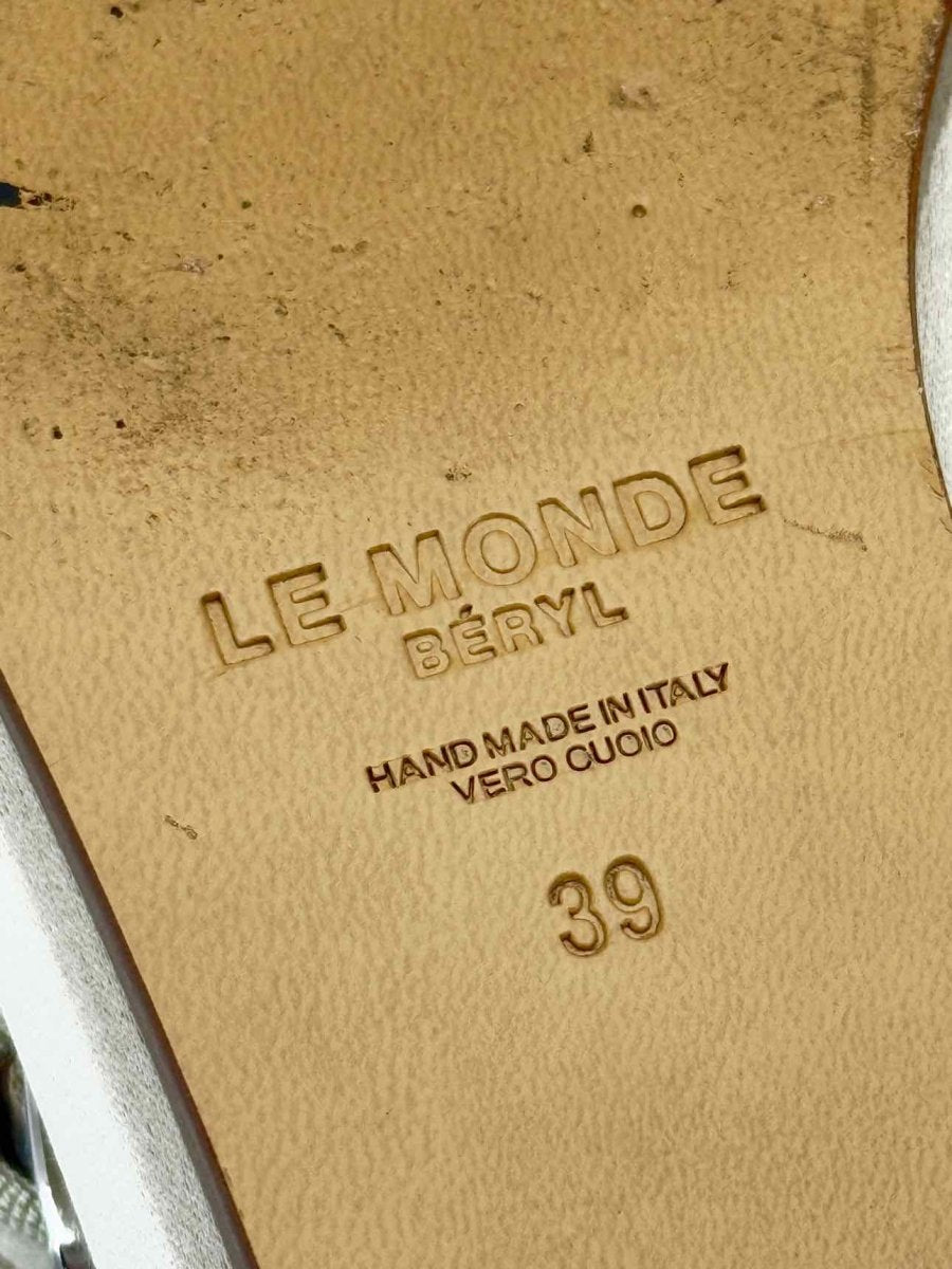 Pre - loved LE MONDE BERYL Grey Size EU 39 Ballet Flats at Reems Closet