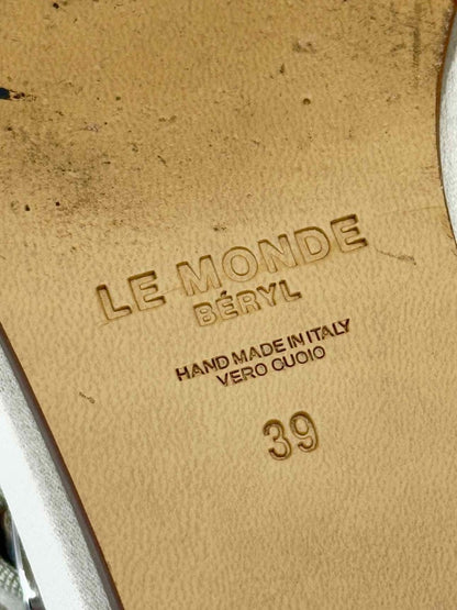 Pre - loved LE MONDE BERYL Grey Size EU 39 Ballet Flats at Reems Closet