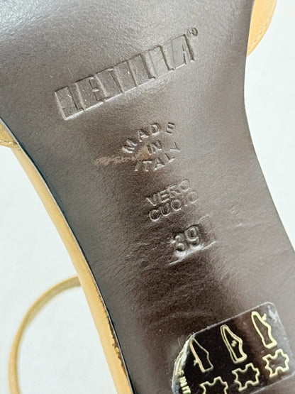 Pre - loved LE SILLA Beige Size EU 39 Heeled Sandals at Reems Closet