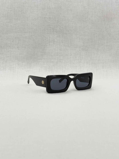 Pre - loved LE SPECS Black Sunglasses at Reems Closet