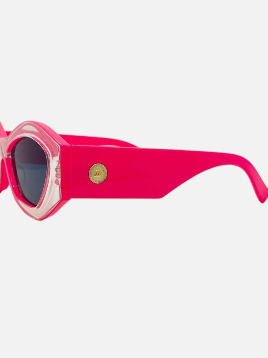 Pre - loved LE SPECS Pink Sunglasses at Reems Closet