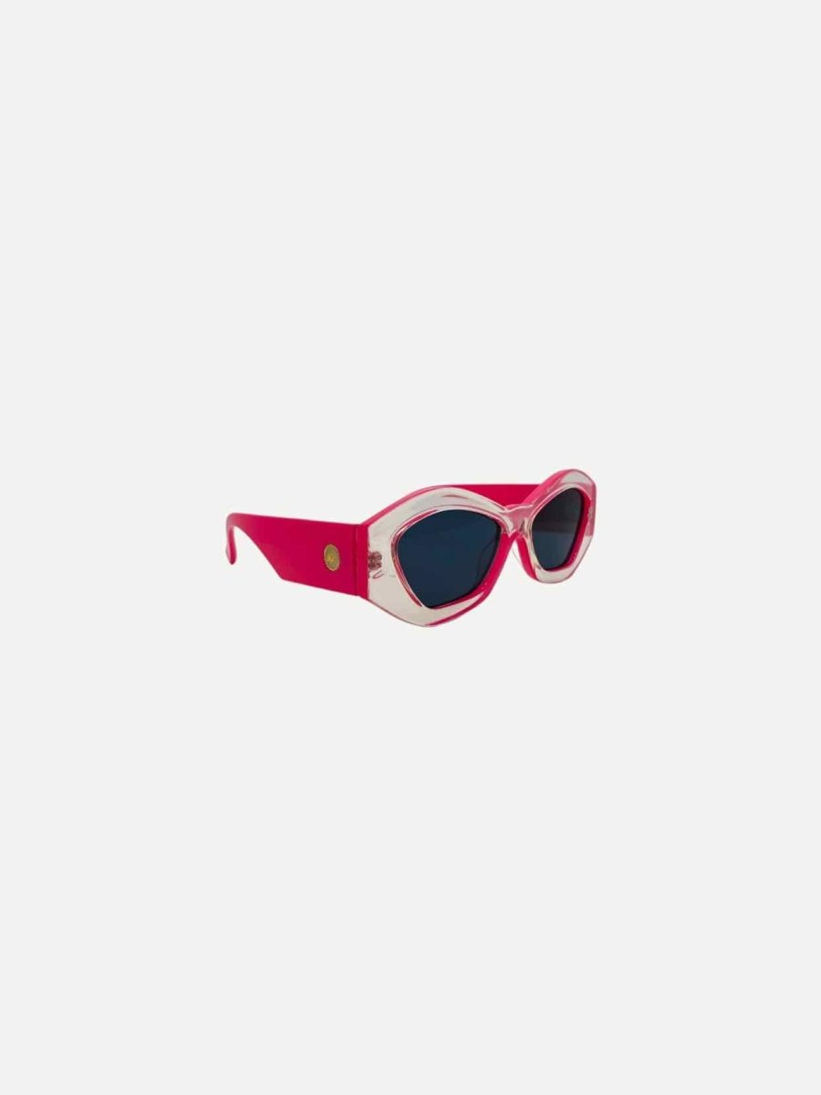 Pre - loved LE SPECS Pink Sunglasses at Reems Closet